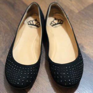 Fergalicious by Fergie Flats Wisteria-T black 8.5W